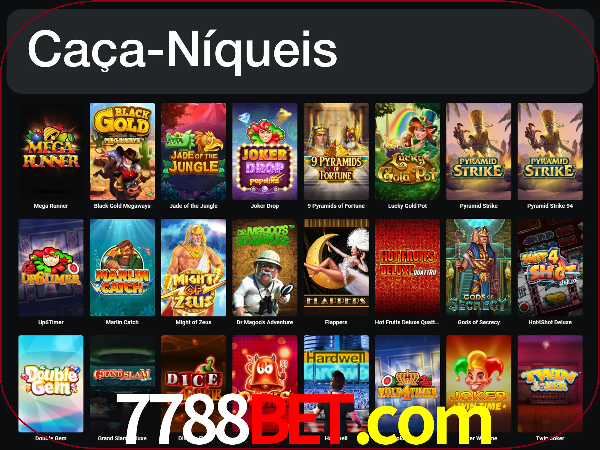 LeonBet tem mais de 3000 slots para jogar.