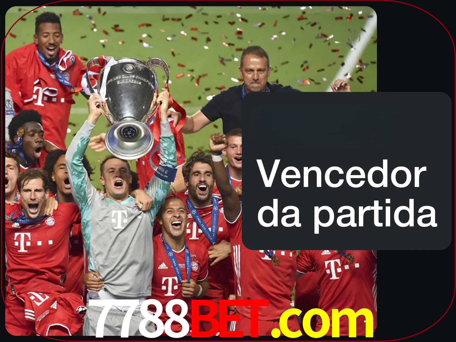 Aposte no vencedor e ganhe uma grande quantia de dinheiro.