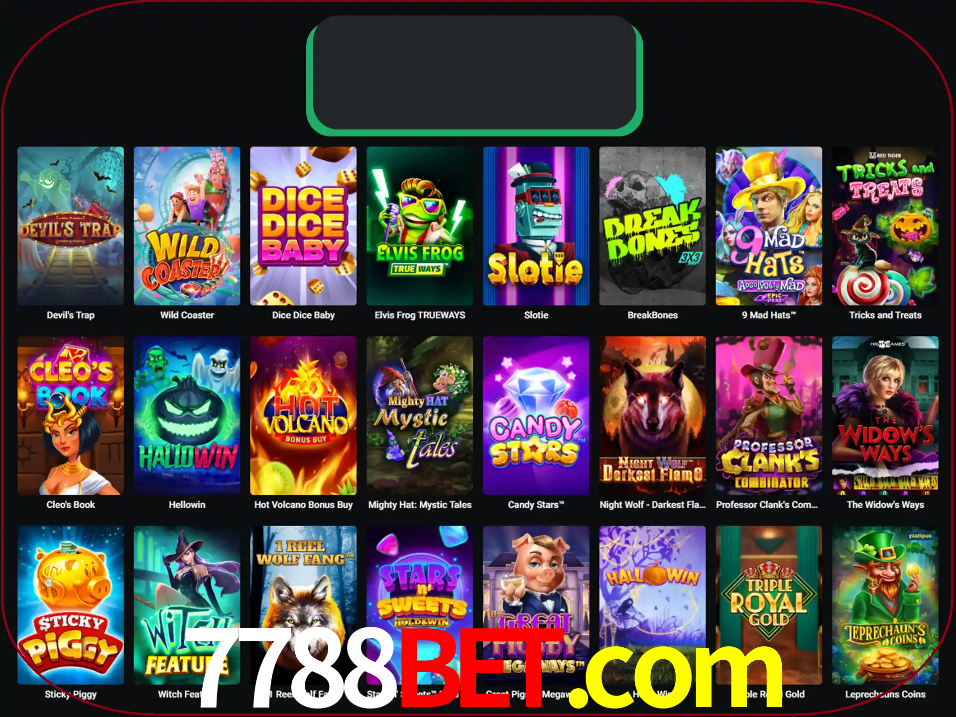 Procure por seus amados jogos de slot.