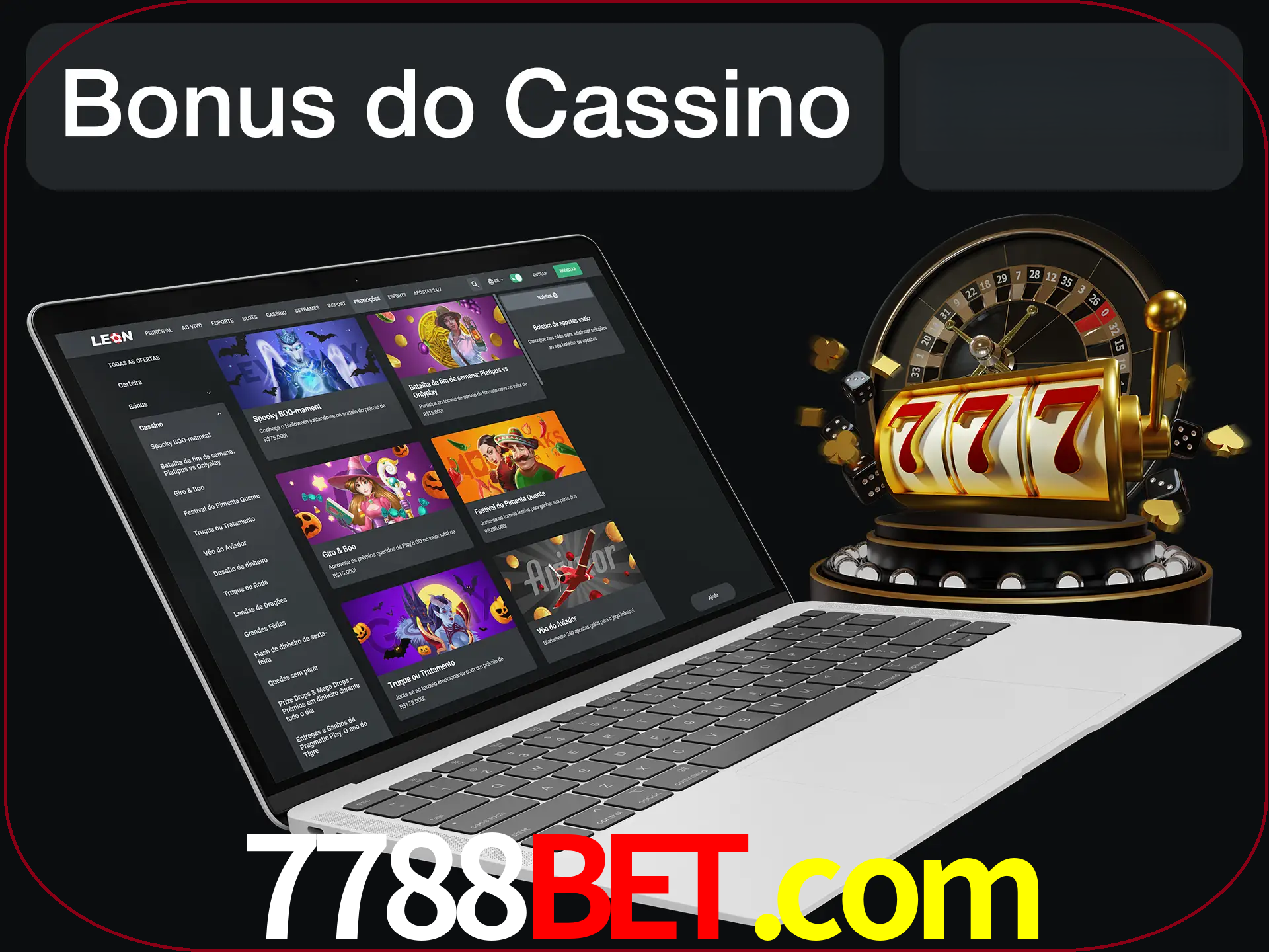Use o bônus do cassino para começar melhor.