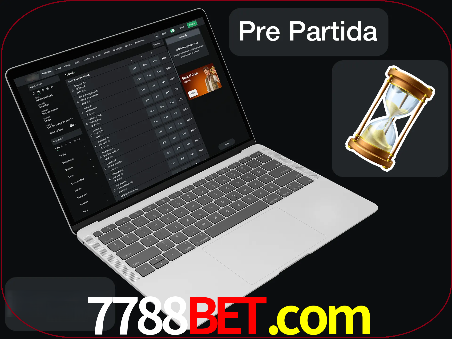 Fazer apostas em partidas futuras.
