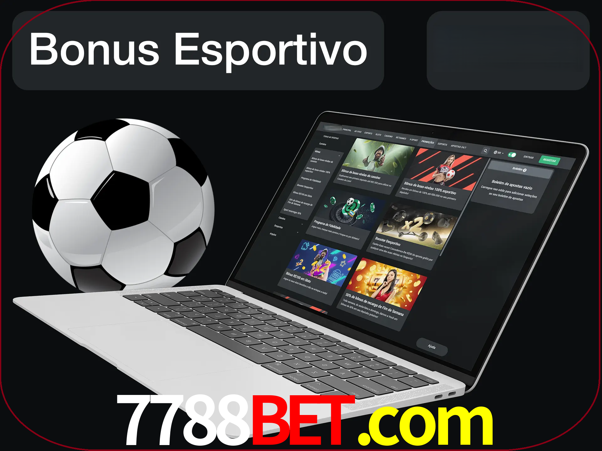 Antes de começar a apostar, use o bônus esportivo.